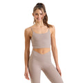 Stone - Lifestyle - TriDri Womens-Ladies Recycled Sports Bra