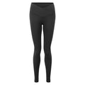 Black - Front - TriDri Womens-Ladies Recycled Leggings
