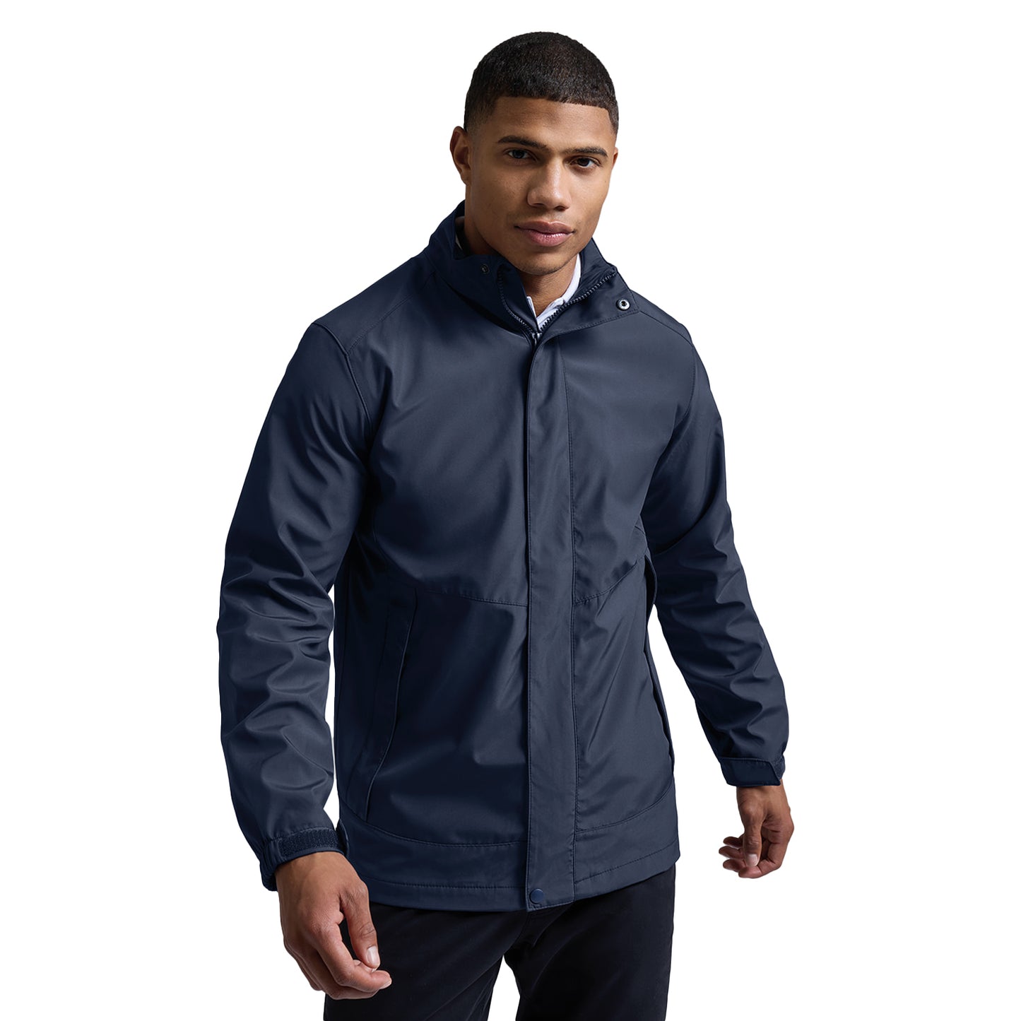 Navy - Lifestyle - 2786 Mens Recycled Lightweight Jacket