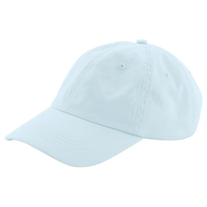 Pastel Blue - Back - Beechfield Childrens-Kids Low Profile Baseball Cap