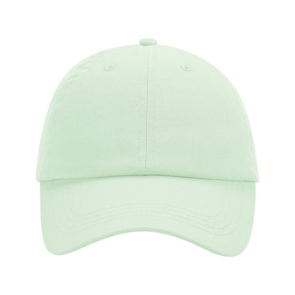 Pastel Mint - Side - Beechfield Childrens-Kids Low Profile Baseball Cap