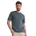 Charcoal - Back - Henbury Mens CoolPlus T-Shirt