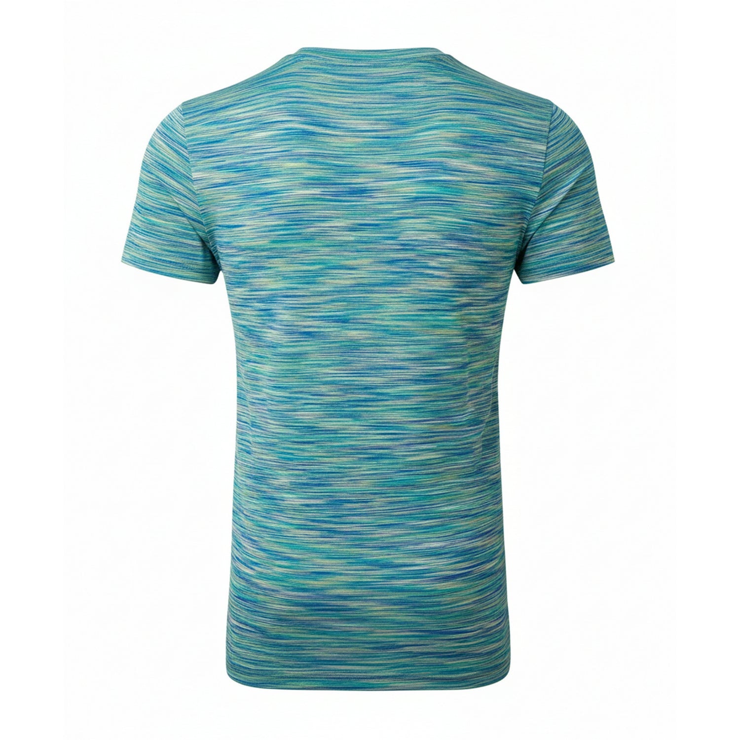 Green-Blue - Back - TriDri Unisex Adult Space Dye Performance T-Shirt