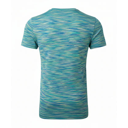 Green-Blue - Back - TriDri Unisex Adult Space Dye Performance T-Shirt