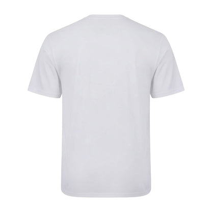 White - Back - Henbury Unisex Adult CoolPlus Moisture Wicking T-Shirt