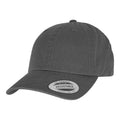 Grey - Front - Flexfit Unisex Adult Washed Baseball Cap