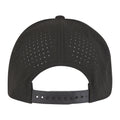 Black - Back - Flexfit Unisex Adult 5 Panel Baseball Cap