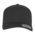 Black - Lifestyle - Flexfit Unisex Adult 5 Panel Baseball Cap
