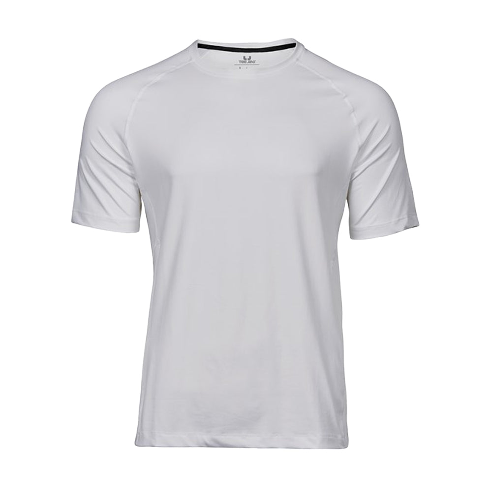 White - Front - Tee Jays Mens CoolDry T-Shirt