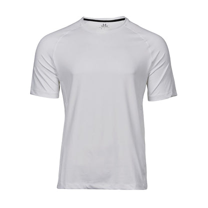 White - Front - Tee Jays Mens CoolDry T-Shirt