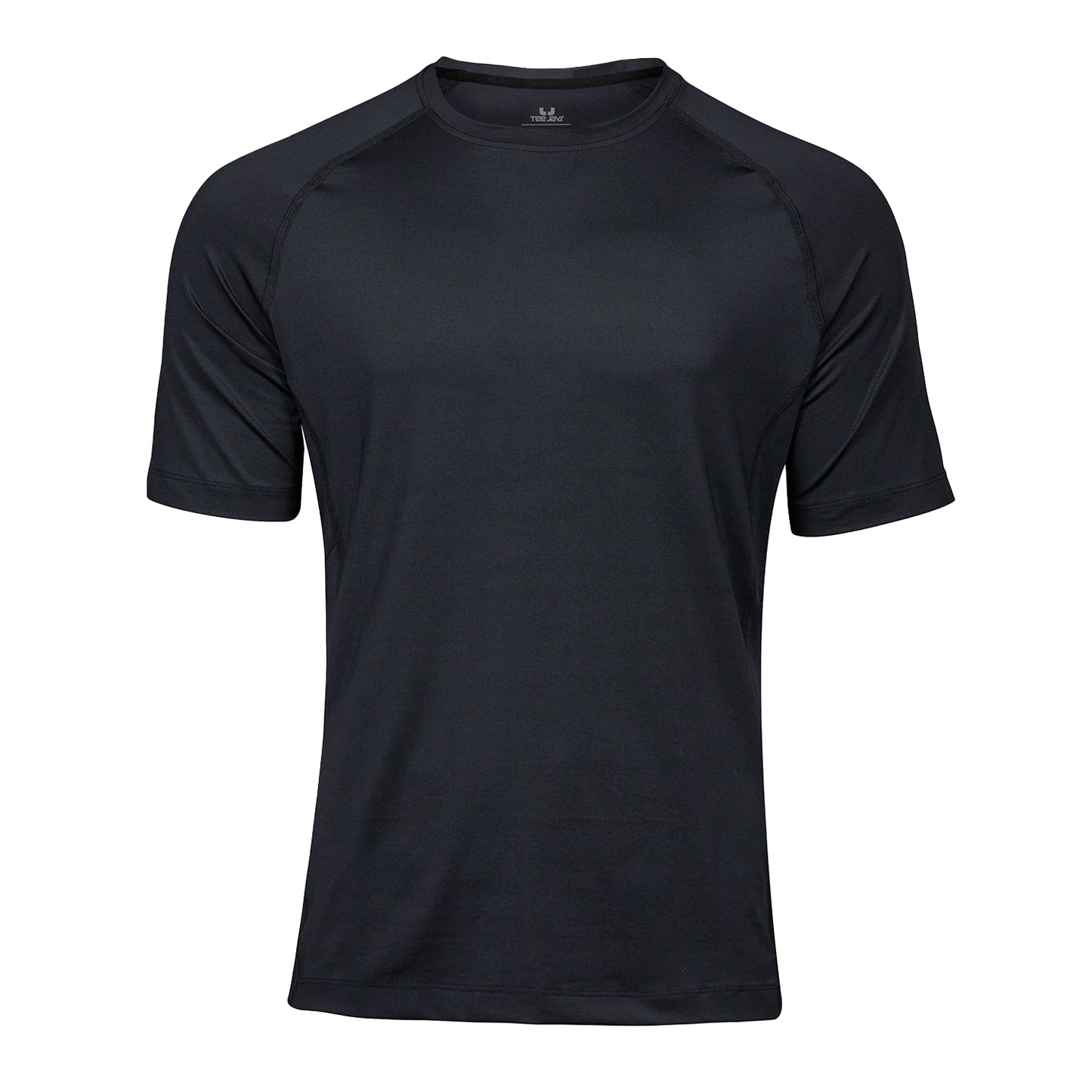 Black - Front - Tee Jays Mens CoolDry T-Shirt