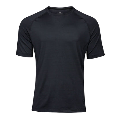 Black - Front - Tee Jays Mens CoolDry T-Shirt