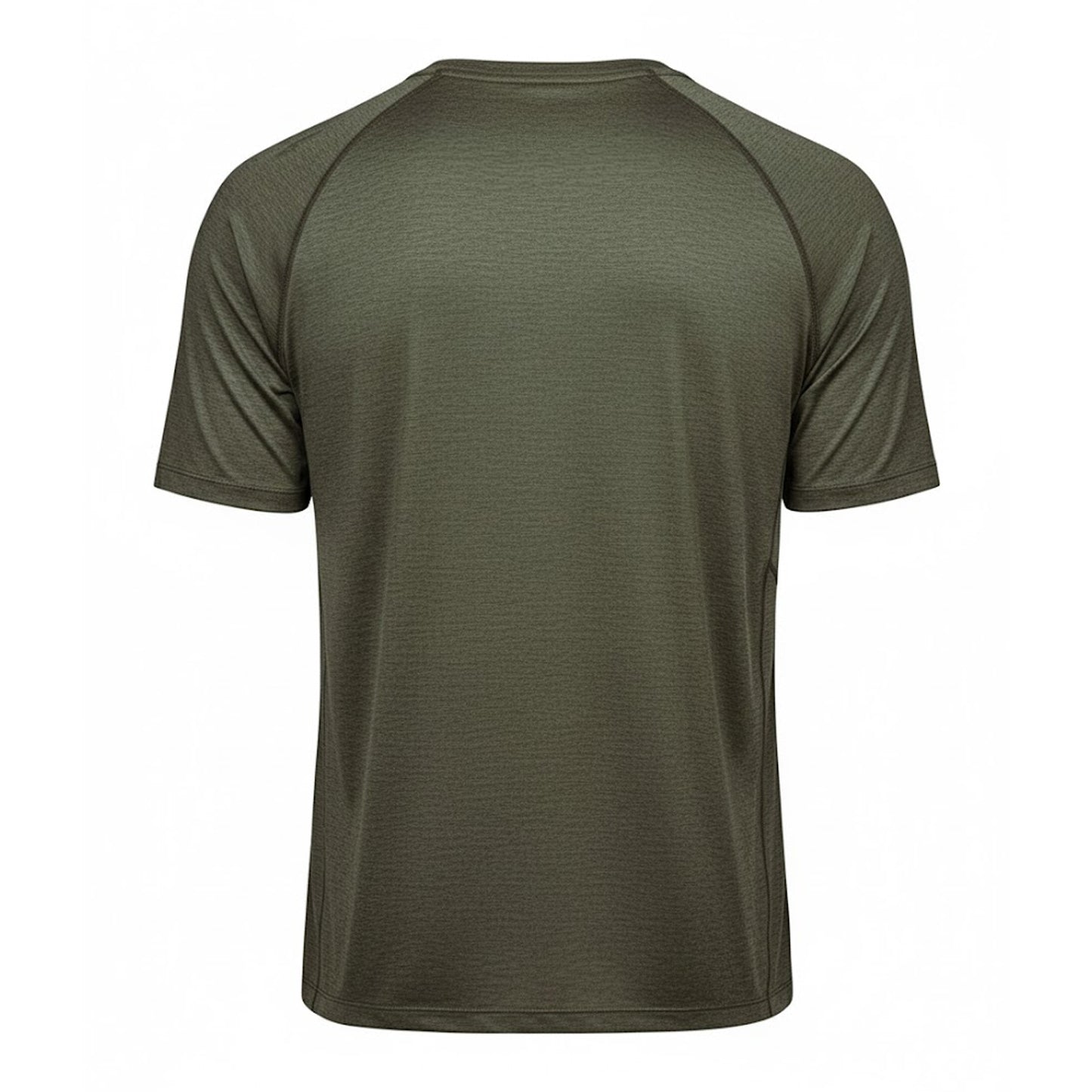 Olive Melange - Back - Tee Jays Mens CoolDry T-Shirt