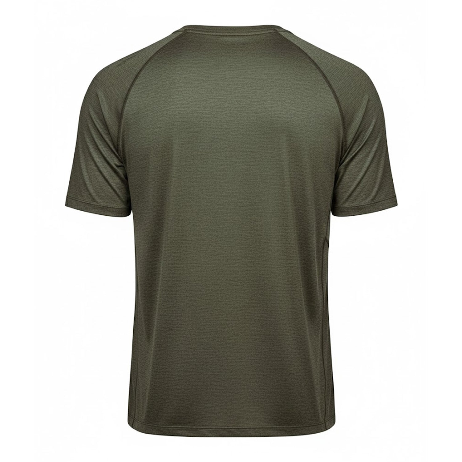 Olive Melange - Back - Tee Jays Mens CoolDry T-Shirt