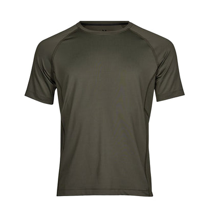 Deep Green - Front - Tee Jays Mens CoolDry T-Shirt