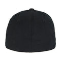 Black - Back - Flexfit Unisex Adult Cotton Canvas Baseball Cap