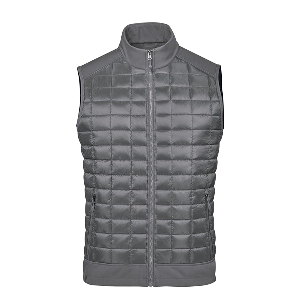 Granite - Front - Stormtech Mens Appalachian Thermal Softshell Gilet