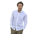 White - Back - Tee Jays Mens Stretch Formal Shirt