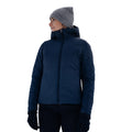 Midnight - Back - Stormtech Womens-Ladies Cascadia Thermal Jacket