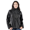 Black - Side - Stormtech Womens-Ladies Scirocco Lightweight Soft Shell Jacket