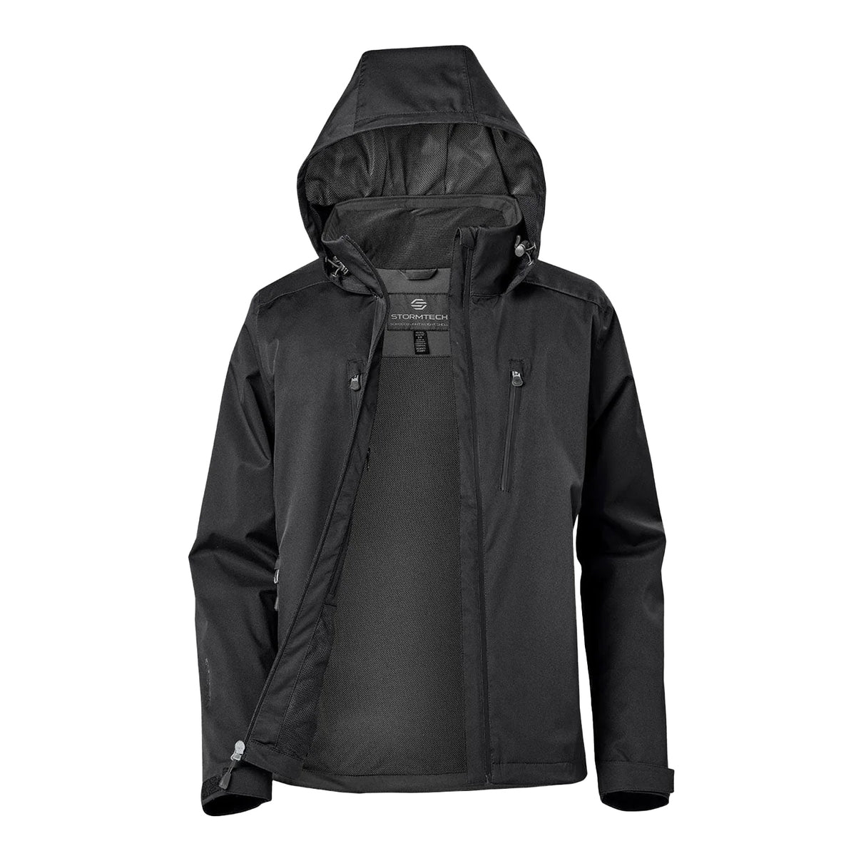Black - Front - Stormtech Womens-Ladies Scirocco Lightweight Soft Shell Jacket