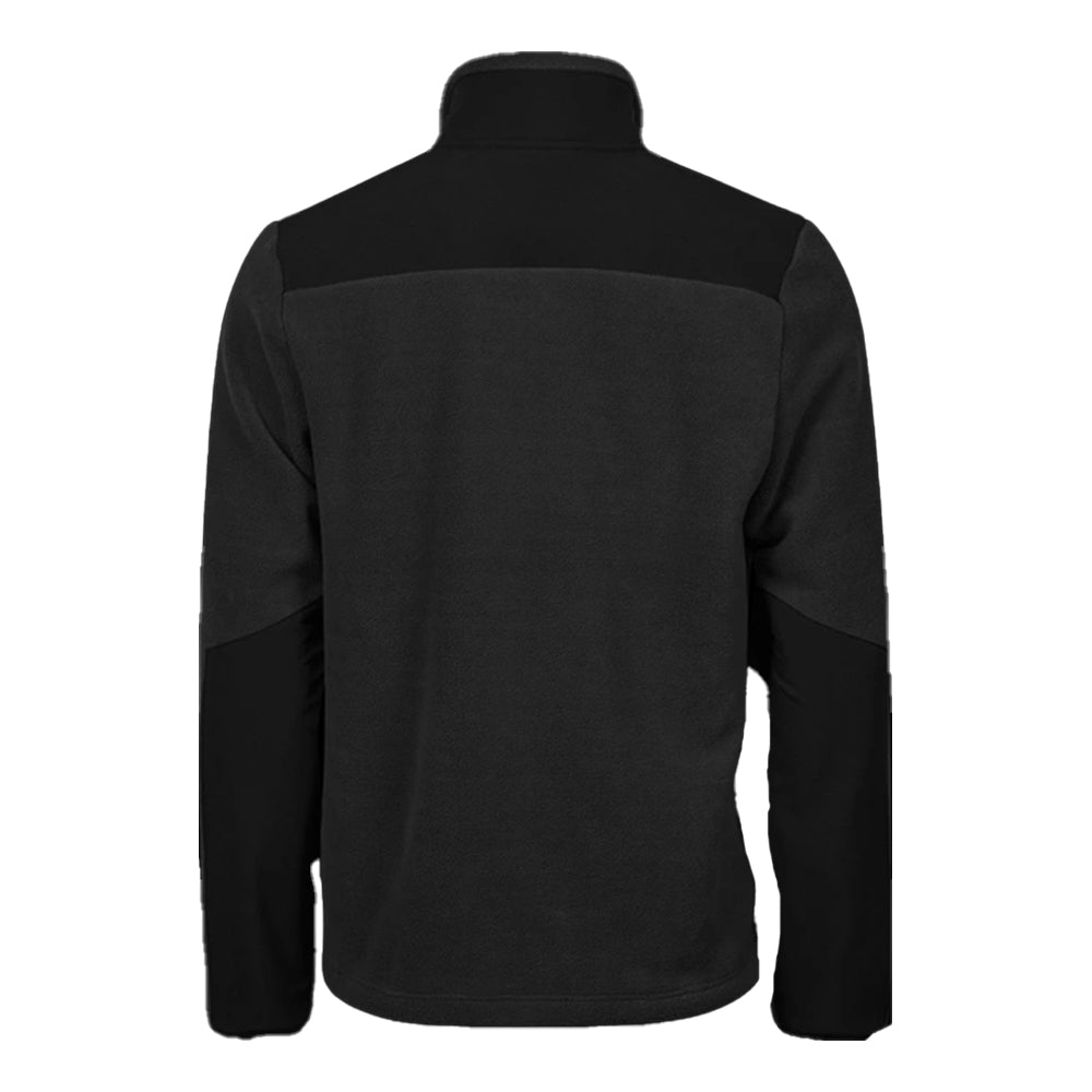 Black - Back - Tee Jays Mens Mountain Fleece Jacket