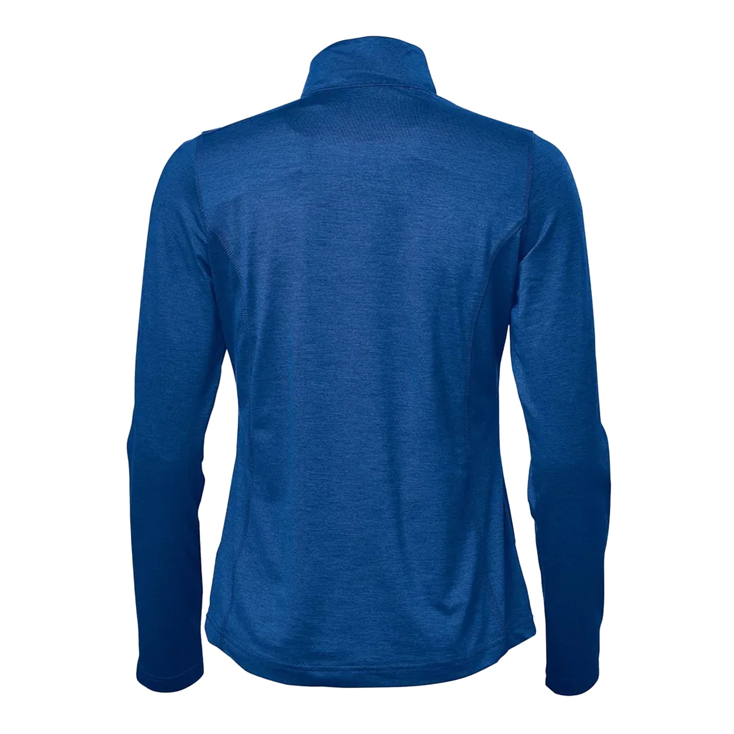 Classic Blue Heather - Back - Stormtech Womens-Ladies Milano Quarter Zip Fleece Top