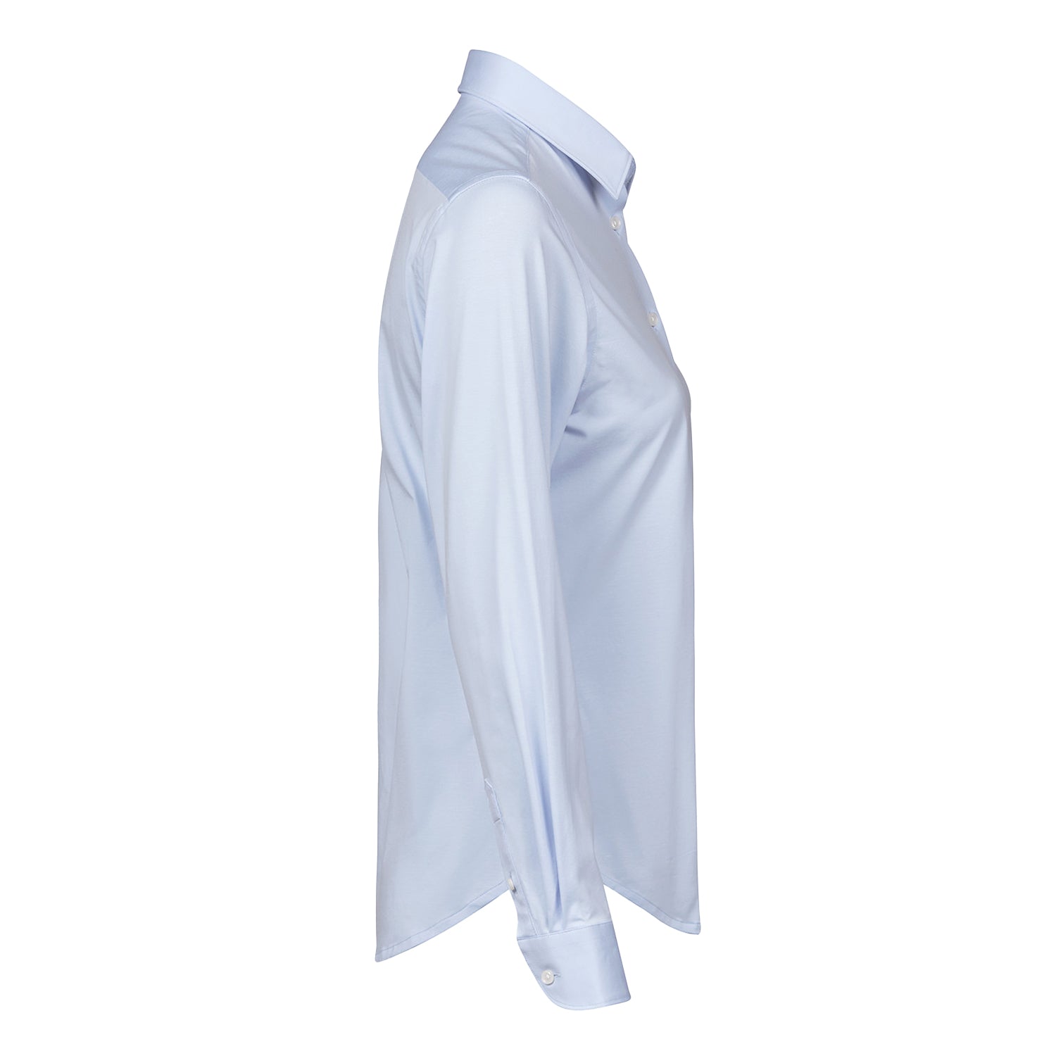 Light Blue - Side - Tee Jays Womens-Ladies Stretch Shirt