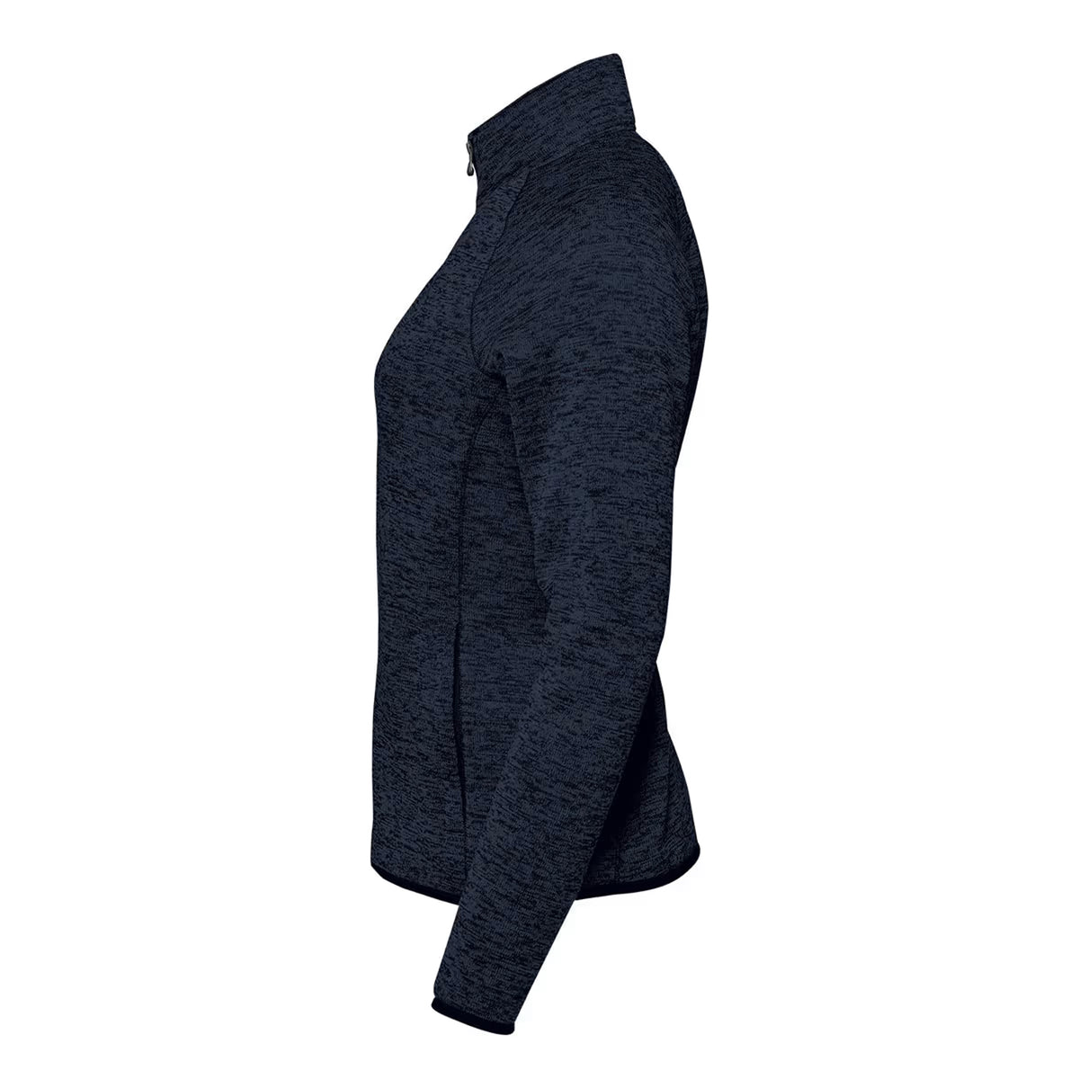 Navy Heather - Side - Stormtech Womens-Ladies Yosemite Full Zip Fleece Jacket