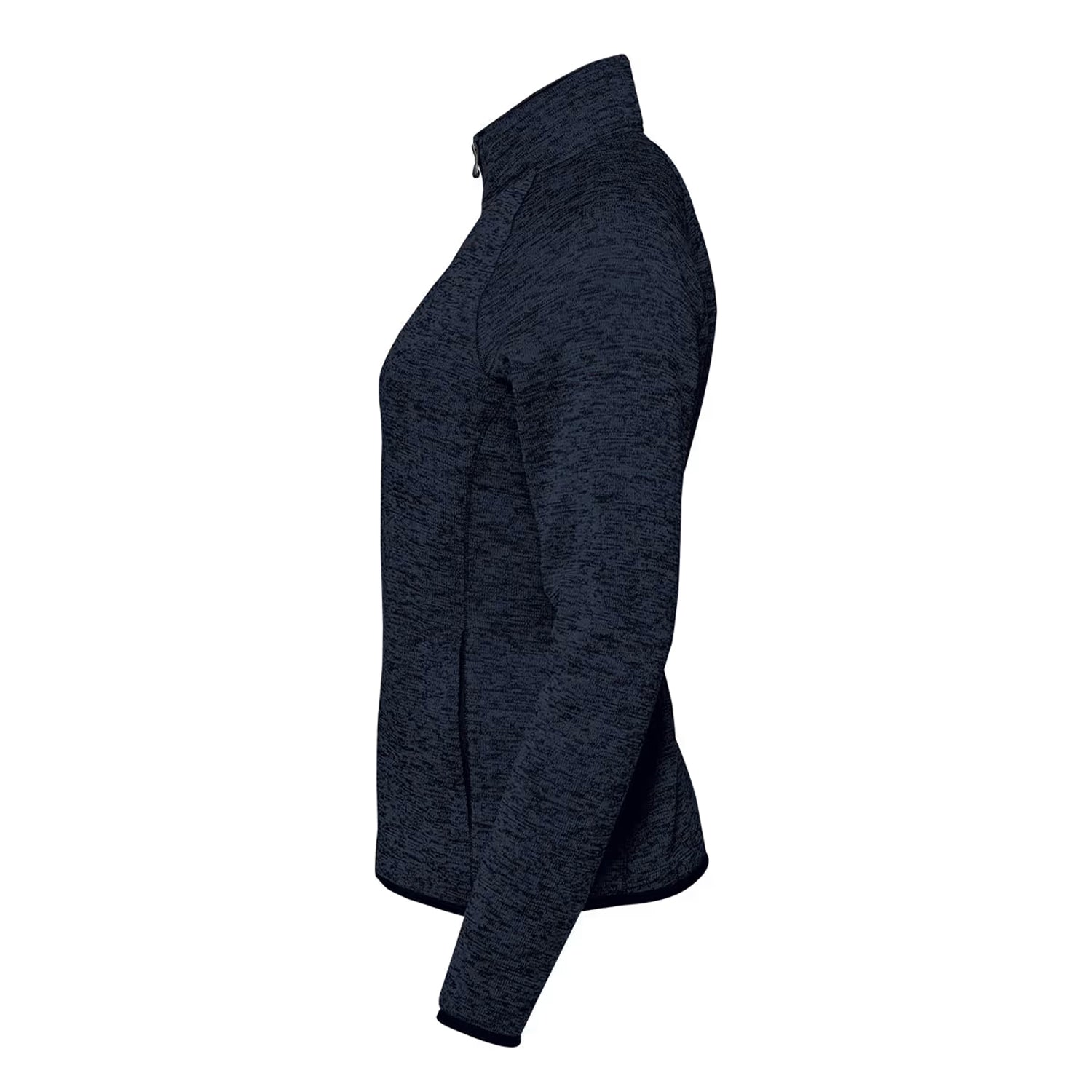 Navy Heather - Side - Stormtech Womens-Ladies Yosemite Full Zip Fleece Jacket