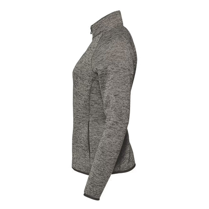 Granite Heather - Side - Stormtech Womens-Ladies Yosemite Full Zip Fleece Jacket