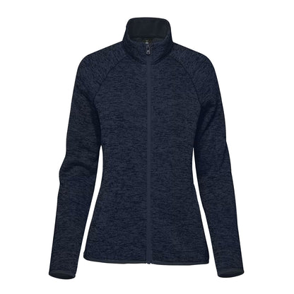 Navy Heather - Front - Stormtech Womens-Ladies Yosemite Full Zip Fleece Jacket