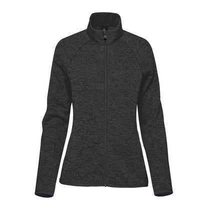 Black Heather - Front - Stormtech Womens-Ladies Yosemite Full Zip Fleece Jacket