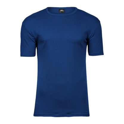 Indigo Blue - Front - Tee Jays Mens Interlock T-Shirt