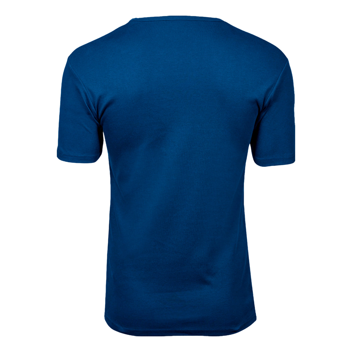 Indigo Blue - Back - Tee Jays Mens Interlock T-Shirt