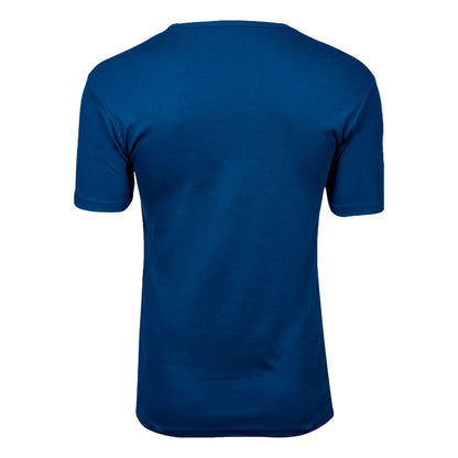 Indigo Blue - Back - Tee Jays Mens Interlock T-Shirt