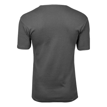 Powder Grey - Back - Tee Jays Mens Interlock T-Shirt
