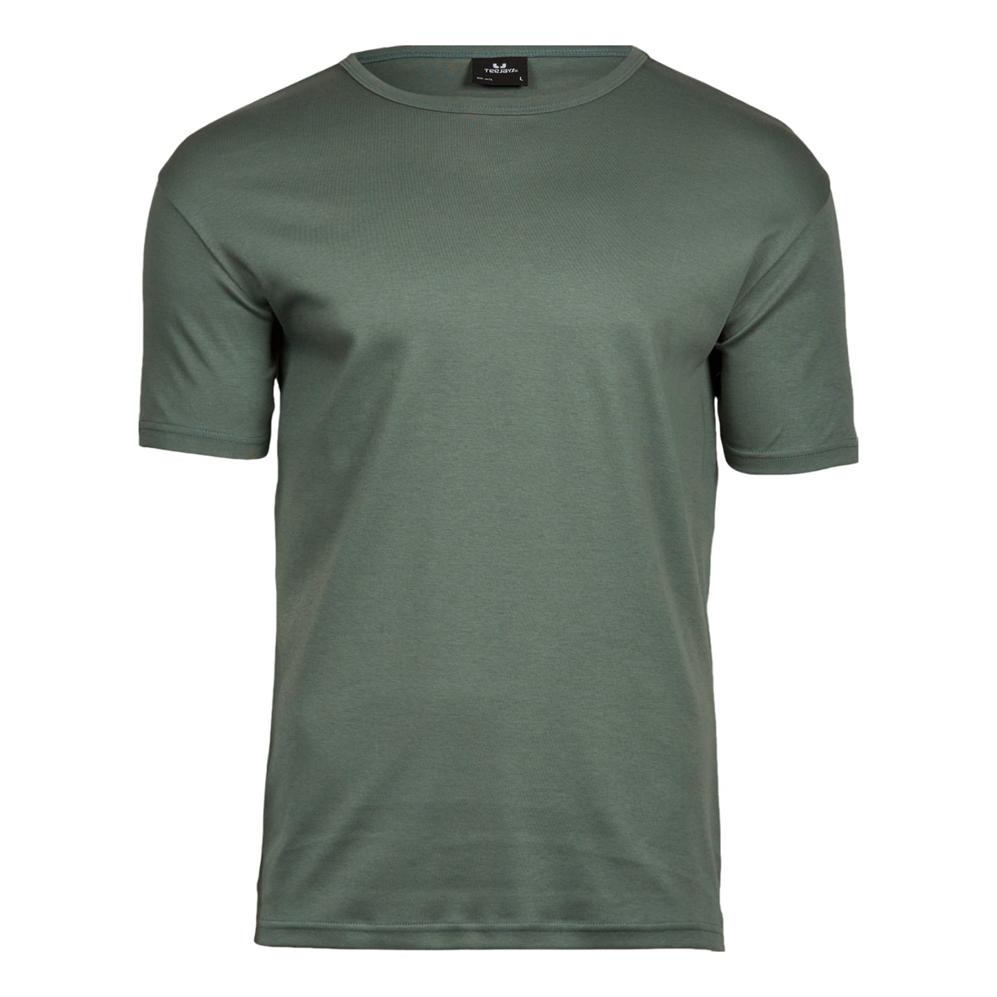 Leaf Green - Front - Tee Jays Mens Interlock T-Shirt