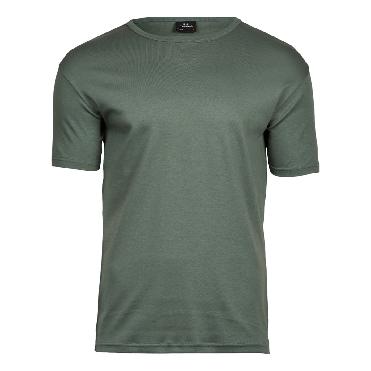 Leaf Green - Front - Tee Jays Mens Interlock T-Shirt
