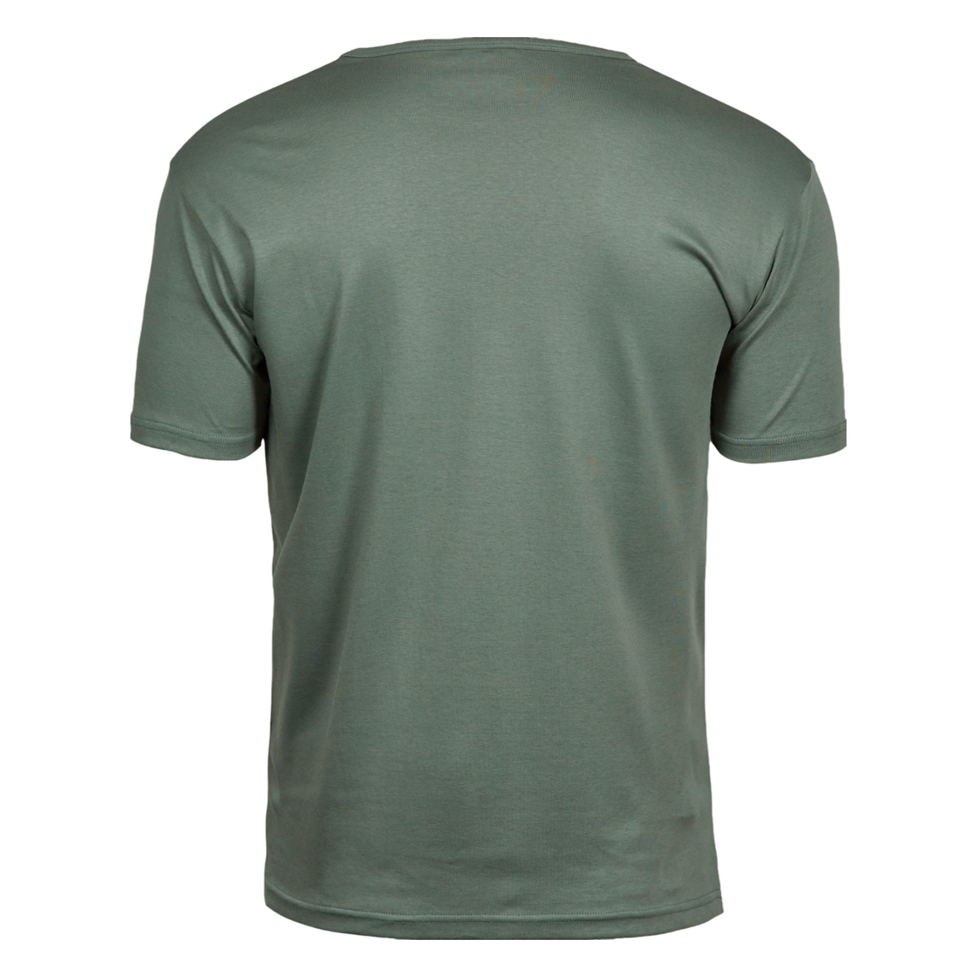 Leaf Green - Back - Tee Jays Mens Interlock T-Shirt