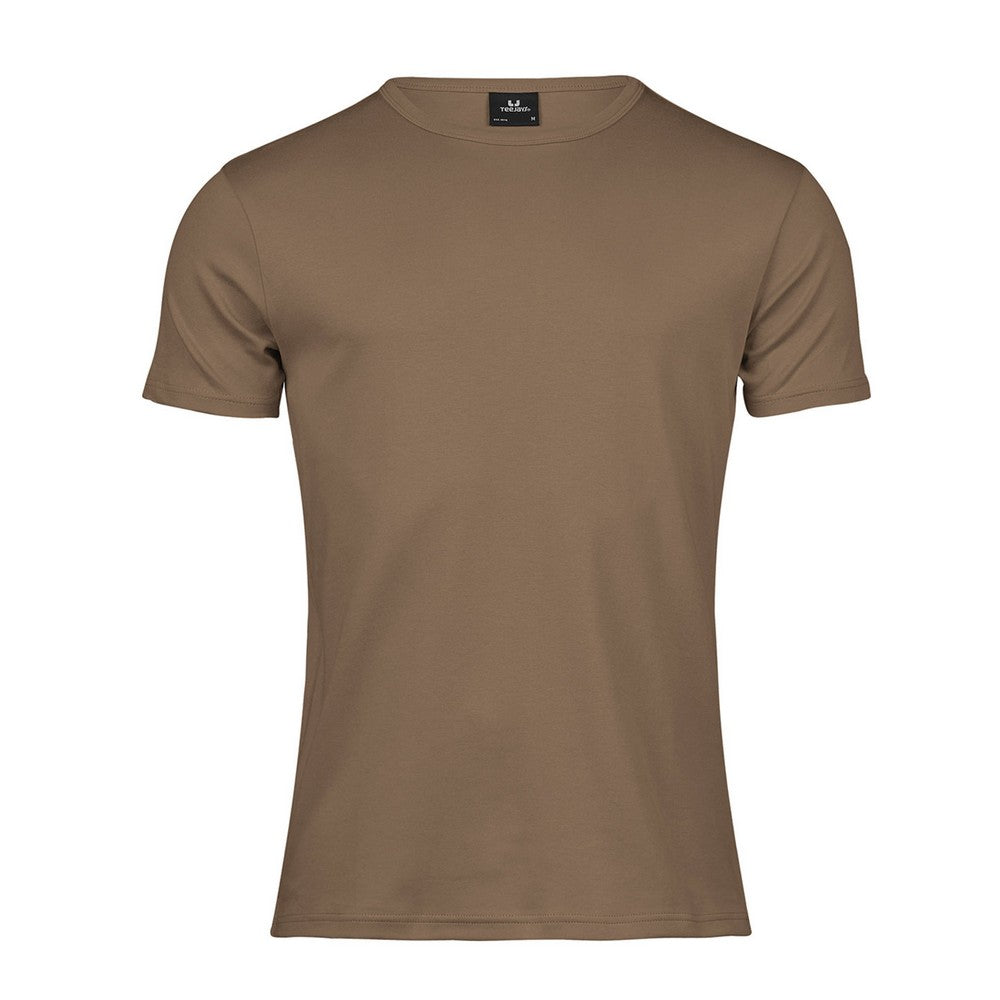 Wood - Front - Tee Jays Mens Interlock T-Shirt