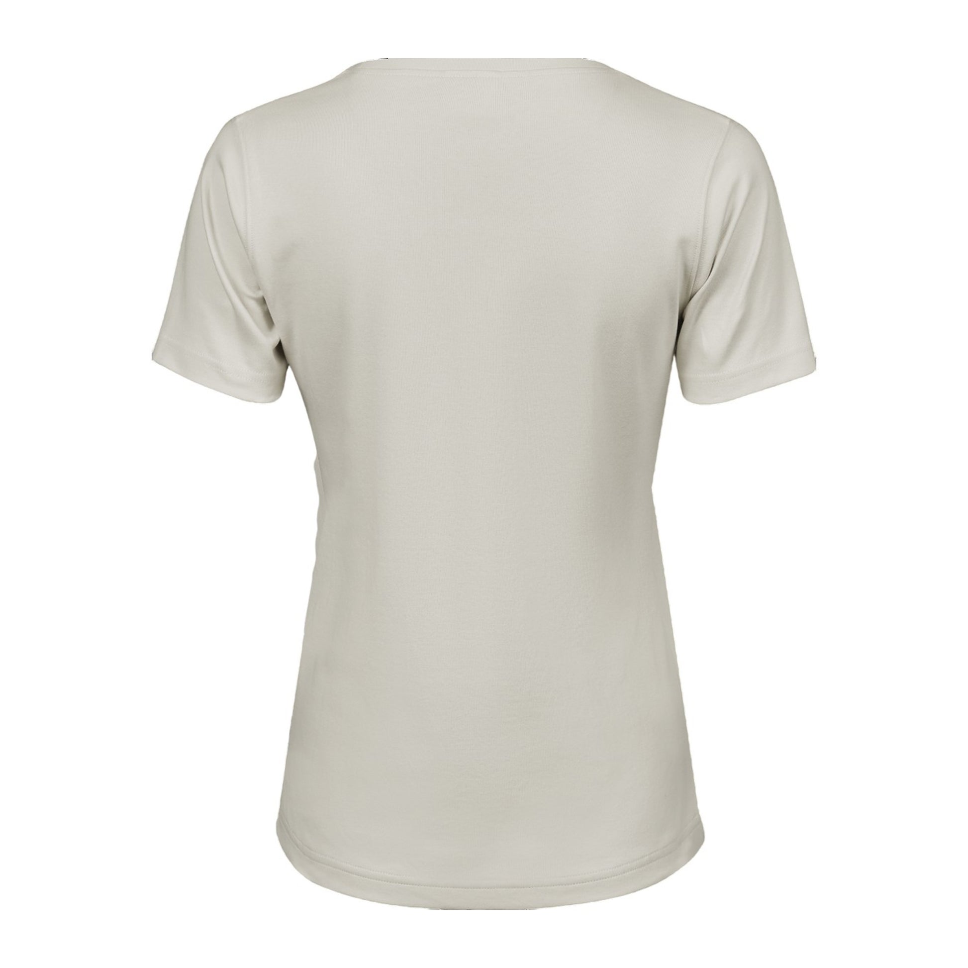 Cement - Back - Tee Jays Womens-Ladies Interlock T-Shirt
