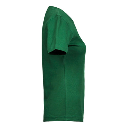 Forest Green - Lifestyle - Tee Jays Womens-Ladies Interlock T-Shirt