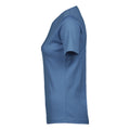 Ocean Blue - Side - Tee Jays Womens-Ladies Interlock T-Shirt