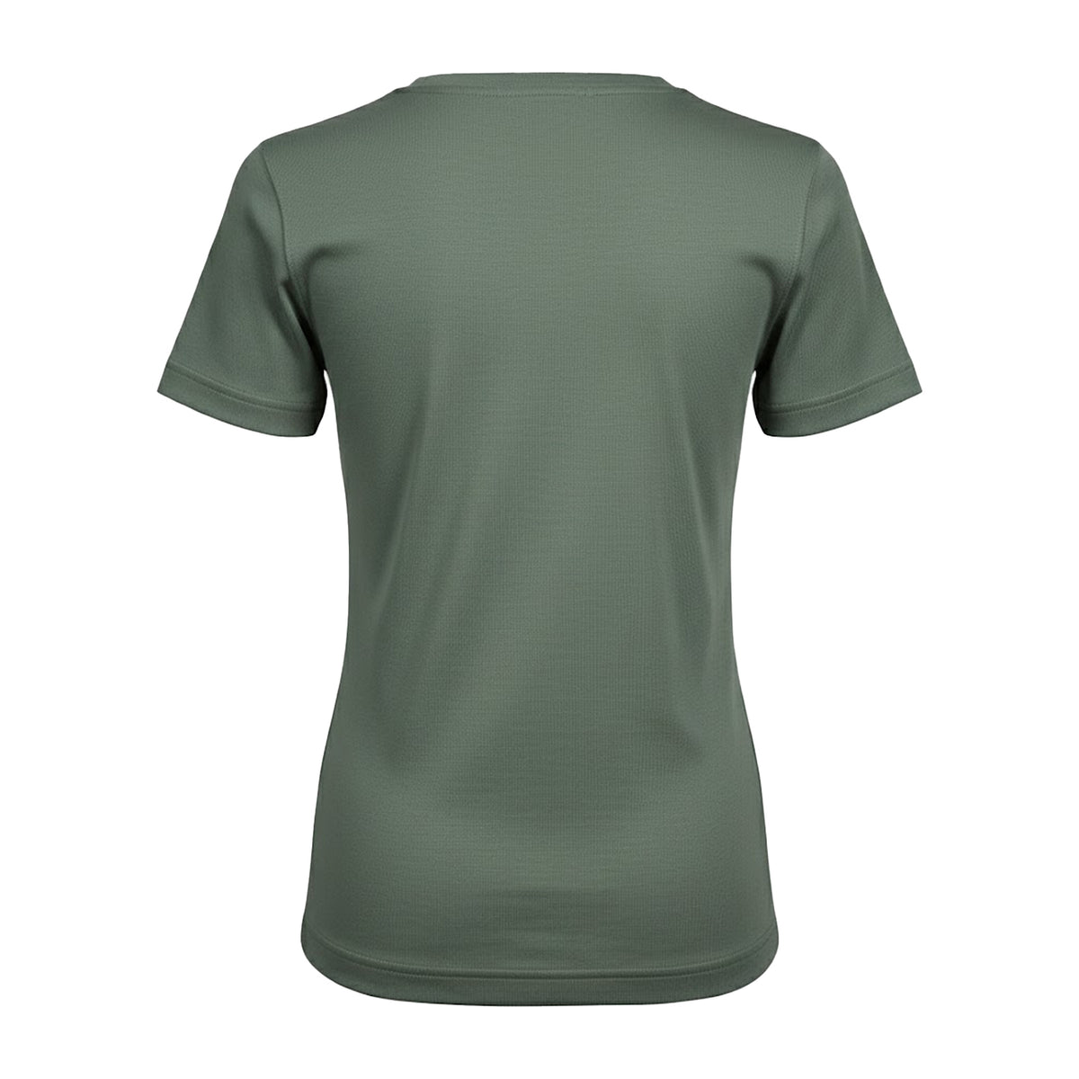 Flint Stone - Back - Tee Jays Womens-Ladies Interlock T-Shirt