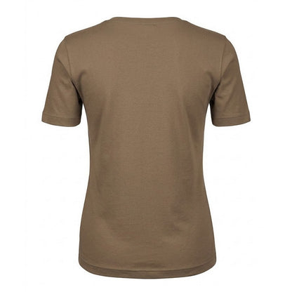 Wood - Back - Tee Jays Womens-Ladies Interlock T-Shirt