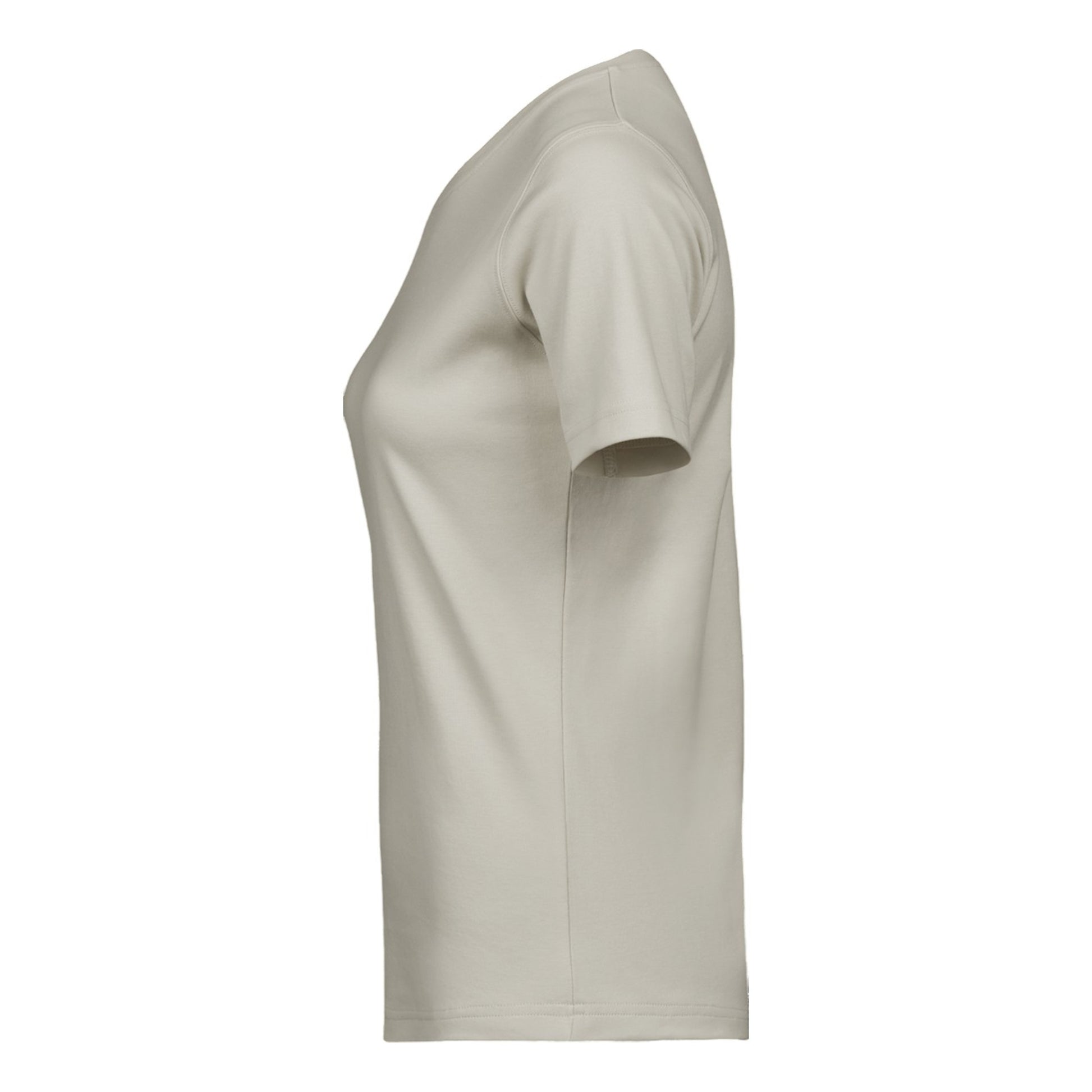 Cement - Side - Tee Jays Womens-Ladies Interlock T-Shirt
