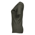 Deep Green - Side - Tee Jays Womens-Ladies Interlock T-Shirt