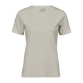 Cement - Front - Tee Jays Womens-Ladies Interlock T-Shirt