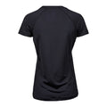 Black - Back - Tee Jays Womens-Ladies CoolDry T-Shirt